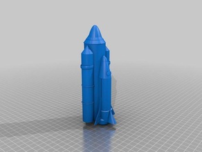 space ship 3d printing 3d print model - Mito3D