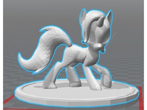 unicorn play piece toy & game accessories dnd mlp mlpfim my little pony playpiece tales equestria 3d print model - Mito3D