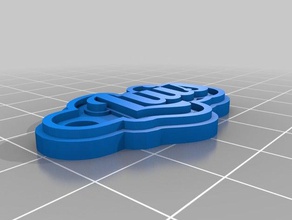 luis Schlüsselanhänger kundengebundene 3d print model - Mito3D