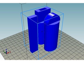bnkra katana Griff 3d-drucken bionicokura Schwert 3d print model - Mito3D
