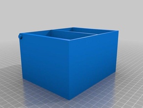 d c batterie scatole di immagazzinaggio organizzazione contenitore batteria organizzatore 3d print model - Mito3D