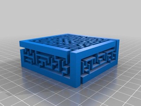 rectangle cubique maze toys & games customized 3d print model - Mito3D