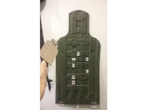 miniature silhouette target 3d printing airsoft 3d print model - Mito3D