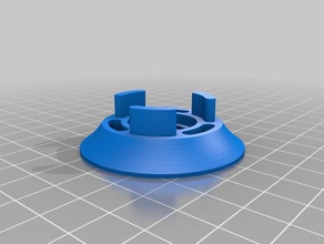 noch ein weiterer Spulenhalter skaliert 3d Drucker Zubehör filament-Spule filament spool holder spoolholder spool-Halter spool-roller 3d print model - Mito3D