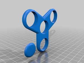 suave fidget giratório brinquedo & acessórios para jogos secretária de mão 3d print model - Mito3D