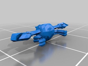 pokemon 98-99 creatures kingler krabby 3d print model - Mito3D