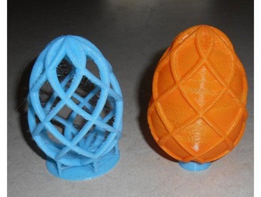 easter eggs sculptures egg 3d print model - Mito3D