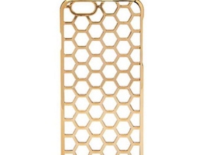 iphone 5s honeycomb case 3d print model - Mito3D