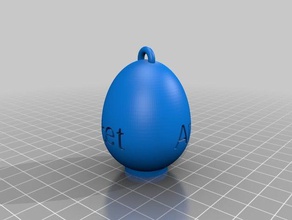 arianna uovo art su misura 3d print model - Mito3D