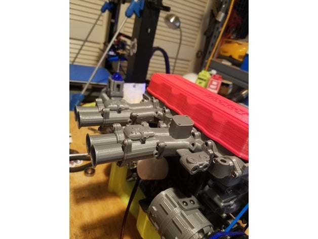 side draft carburators 3d printed 22r printing 22re toyota 86 3D print model - Mito3D