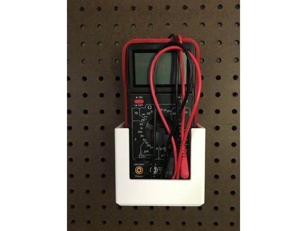 pegboard Inhaber centech 61593 multimeter Werkzeug-Halterungen & - Boxen 3D print model - Mito3D