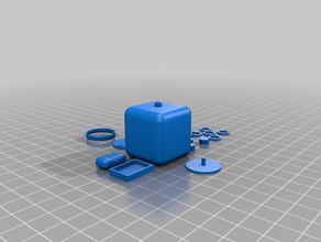 ultimate fidget cube 3d-drucken 3d print model - Mito3D