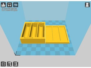 aa-Batterie-Fällen - Elektronik aa-Batterie aa-Batterie-Halter 3d print model - Mito3D