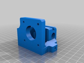 flsun i3 x z axis 45 mm redesign 3d printer parts prusa 3d print model - Mito3D