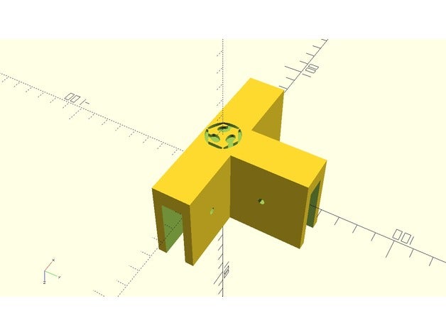 legno connettori organizzazione connettore fablab joinville 3D print model - Mito3D