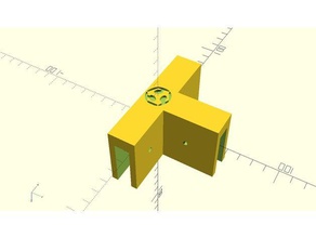 la madera de los conectores organización el conector fablab joinville 3d print model - Mito3D