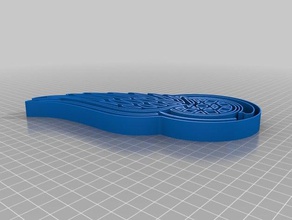 detroit redwings cookie cutter kitchen & dining 3d print model - Mito3D