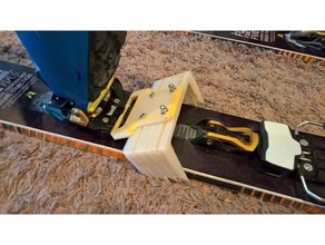 ski de backcountry crampons sport et loisirs kevlar marker kingpin markforged le nylon 3d print model - Mito3D
