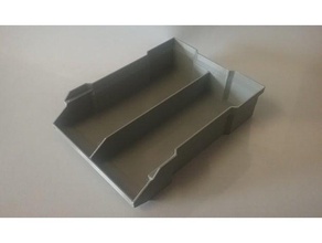 caixa empilhável v41 porta-ferramentas & caixas recipiente área de trabalho secretária organizador remix o empilhamento armazenamento 3d print model - Mito3D