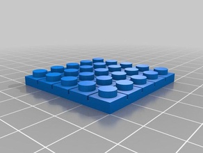 meine kundengebundenes lego-Band flexible lego-kompatibel parametrischen Modell Bau-Spielzeug kundengebundene 3d print model - Mito3D