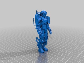 halo elit Spartalı uzmanı 3d baskı 3d print model - Mito3D