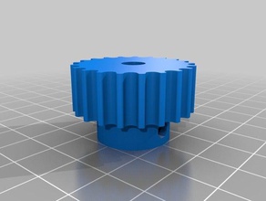 meine angepasste parametrische Riemenscheibe Bibliothek - customizer optimiert Teile kundengebundene 3d print model - Mito3D