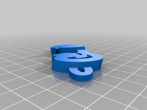 il mio personalizzato iamburny v2 di testo - nome portachiavi celia i su misura 3d print model - Mito3D
