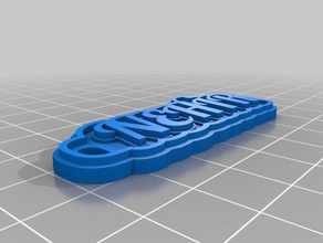 neh r keychains customized 3d print model - Mito3D