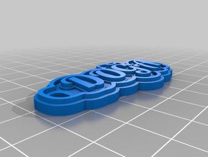 fazer chaveiros personalizado 3d print model - Mito3D