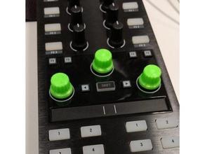 traktor kontrol x1 selector knob music replacement 3d print model - Mito3D
