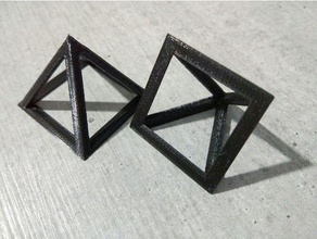 l'étalonnage de la pyramide moins matériaux L'impression 3d tests 3dprintable l'angle test d'étalonnage ventilateur refroidissement fan couche calibrage l'imprimante d'impression 3d print model - Mito3D