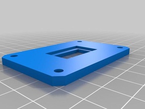 suporte minifit feminino Impressora 3d acessórios conector kossel 1515 3d print model - Mito3D