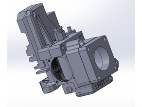 prusa i3 mk2 bowden + m12 capteur Imprimante 3d extrudeuses e3d v6 3d print model - Mito3D