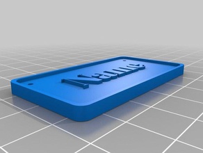 tag signs & logos customized 3d print model - Mito3D
