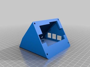 raspberry pi case + 35 touchscreen 3d printer accessories housing 3d print model - Mito3D