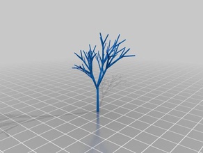 tree 02 math art customized 3d print model - Mito3D