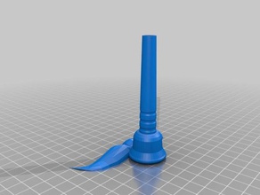 customized mouthpiece music 3d print model - Mito3D