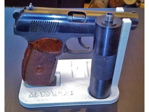 stand makarov pm 654k arme à feu sport et loisirs le 3d print model - Mito3D