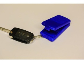günlük Pil Kutusu koklear implant taşır kaplar Anahtarlık hap kabı 3d print model - Mito3D