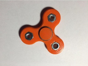 5 16 nut spinner mechanical toys 3d print model - Mito3D