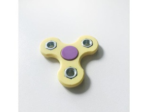 3 8 tuerca de spinner juegos y juguetes pulgadas fidget juguete la hexagonal tres ochos octavos pulgada 3d print model - Mito3D