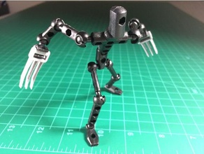 triclaw modibot inşaat oyuncaklar aksesuar karakter diy şekil silah 3d print model - Mito3D