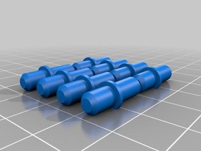 raf pimleri organizasyon peg pin 3d print model - Mito3D