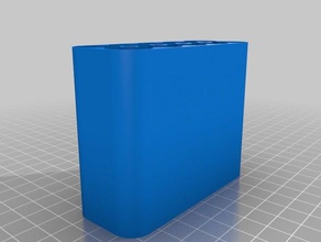 meine kundenspezifische Akku-case magnetisch Container kundengebundene 3d print model - Mito3D