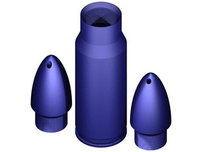 bulletz salt-pepper shaker-used muzz64 design kitchen & dining 3d print model - Mito3D