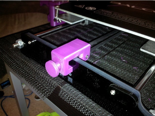 anet a8 y belt tensioner - remix v2 3d printer parts 3D print model - Mito3D