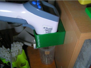 infra-termo-wandhalter utensili & caselle termometro a infrarossi infrarot il 3d print model - Mito3D
