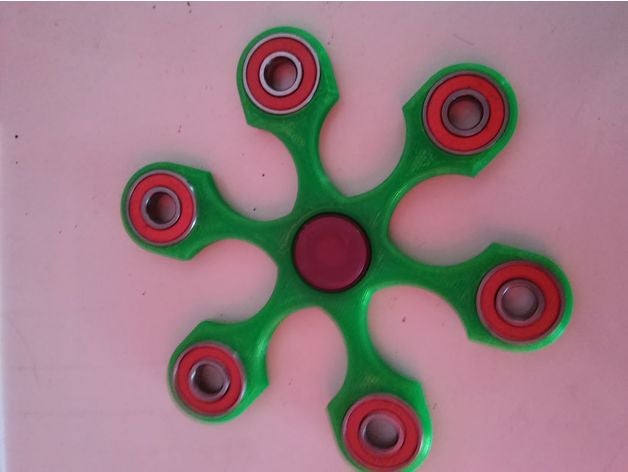 mi personalizados fidget spinner juguetes mecánicos personalizado 3D print model - Mito3D