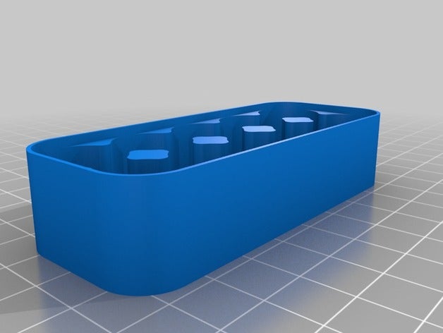 meine kundenspezifische Akku-Fall Container kundengebundene 3D print model - Mito3D