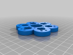 meine angepasste omg überraschung Sechskantmutter fidget spinner customizer mechanische Spielzeuge kundengebundene 3d print model - Mito3D